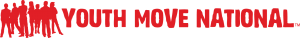 Youth Move National Logo Small Horizontal Red